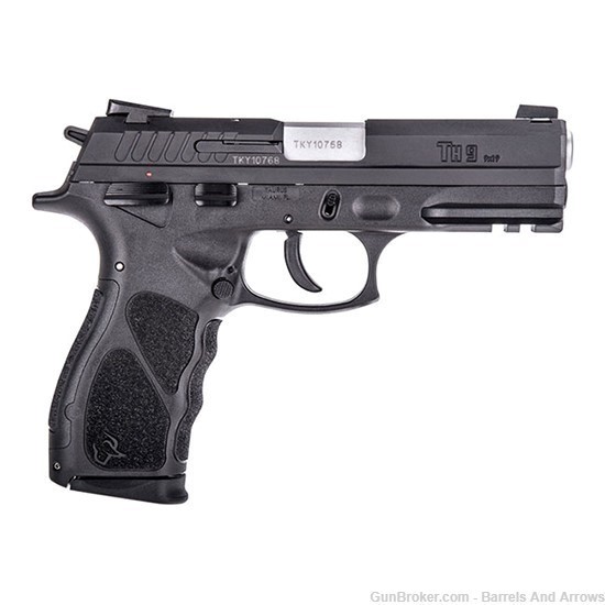 Taurus 1-TH9041 TH9 Semi Auto Pistol 9MM Black 4.25" BBL 2-17 rd FS Hammer-img-0