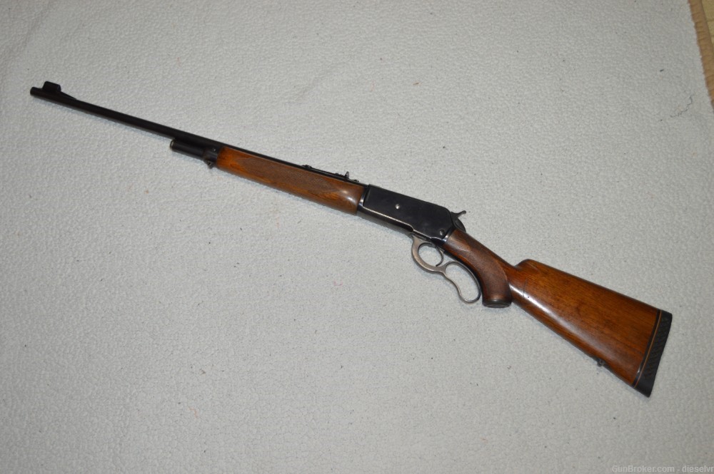 VERY NICE Honest Winchester 71 Deluxe EARLY Long Tang 5 digit serial number-img-1