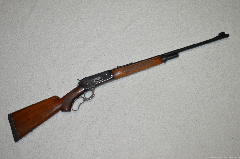 VERY NICE Honest Winchester 71 Deluxe EARLY Long Tang 5 digit serial number-img-0