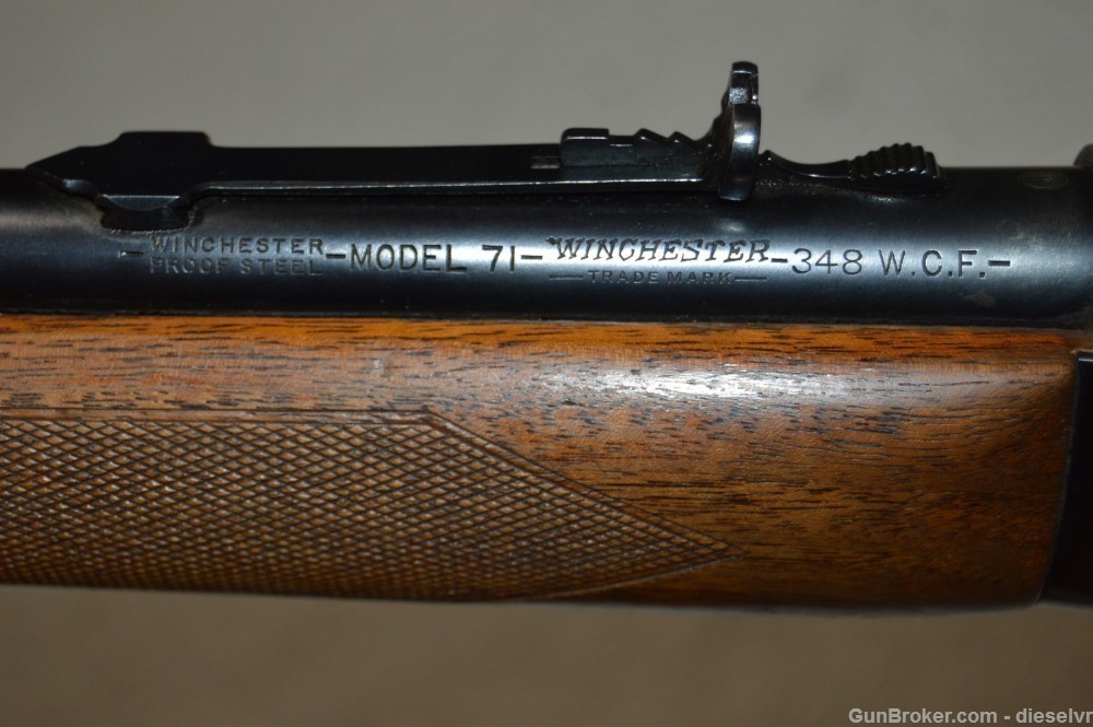 VERY NICE Honest Winchester 71 Deluxe EARLY Long Tang 5 digit serial number-img-14