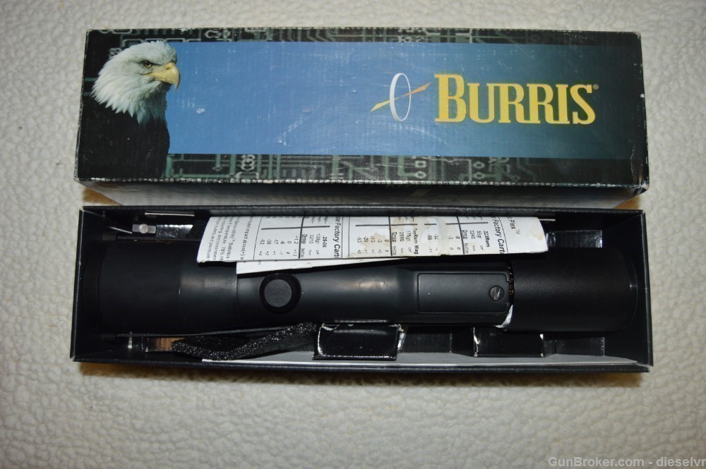 Burris 4-12x Laser Rangefinder Scope Ballistic Plex-img-2