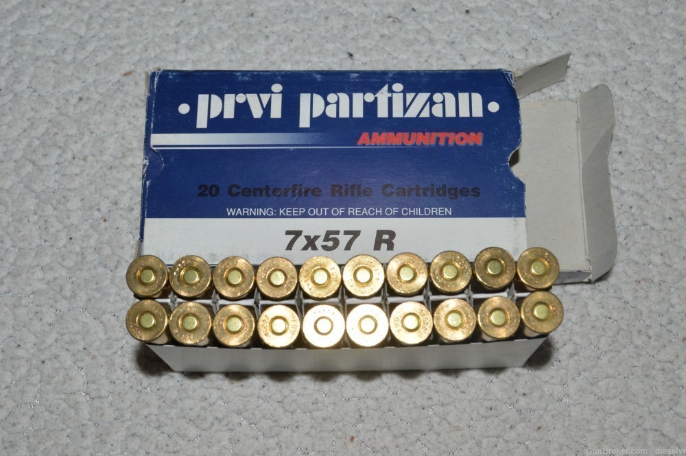 40 Rounds 7x57 mm R (Rimmed) Ammunition-img-2