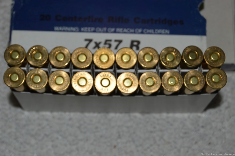 40 Rounds 7x57 mm R (Rimmed) Ammunition-img-3