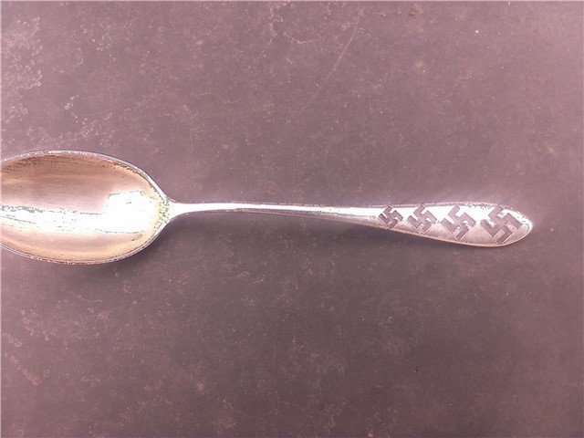 WWII  German Sterling Silver Spoon-img-0