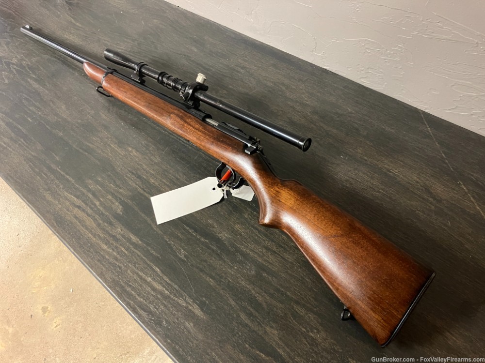 Winchester 52A .22LR 28" w/Lyman scope NICE! NO RESERVE!-img-0