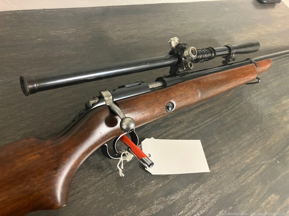 Winchester 52A .22LR 28" w/Lyman scope NICE! NO RESERVE!-img-11