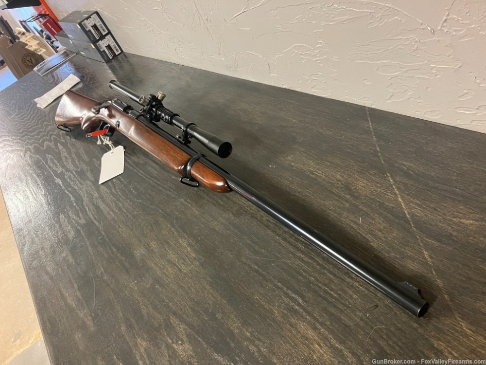Winchester 52A .22LR 28" w/Lyman scope NICE! NO RESERVE!-img-14