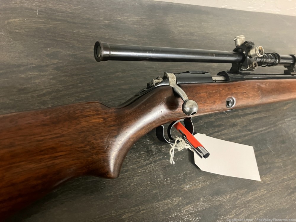 Winchester 52A .22LR 28" w/Lyman scope NICE! NO RESERVE!-img-10