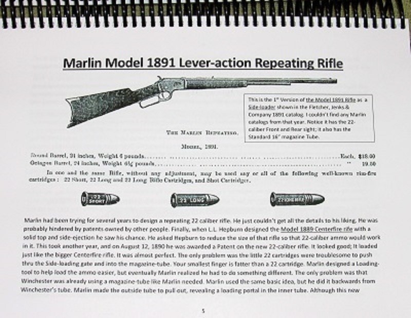 Marlin Firearms 22-caliber Lever-Rifles, 835-page book on Thumb-Drive-img-0