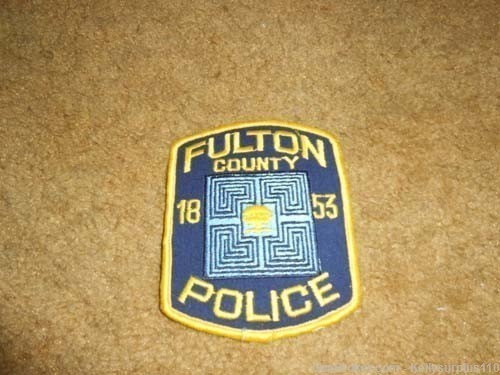 Fulton County Police Patch  -  FP-192-img-0