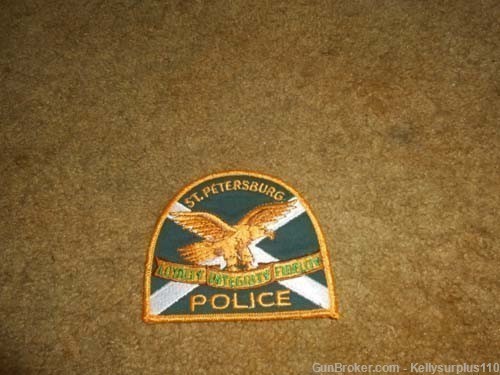 St. Petersburg Police Patch  -  FP-191-img-0