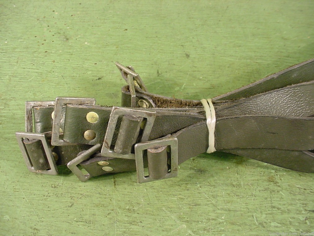 Finnish M27 M39 Green Leather Sling Mosin Nagant Complete In Mint Condition-img-1
