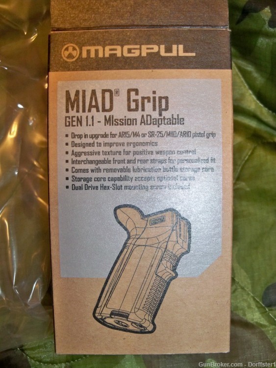 MAGPUL INDUSTRIES CORP MIAD Gen 1.1 Grip Kit, Flat Dark Earth-img-2