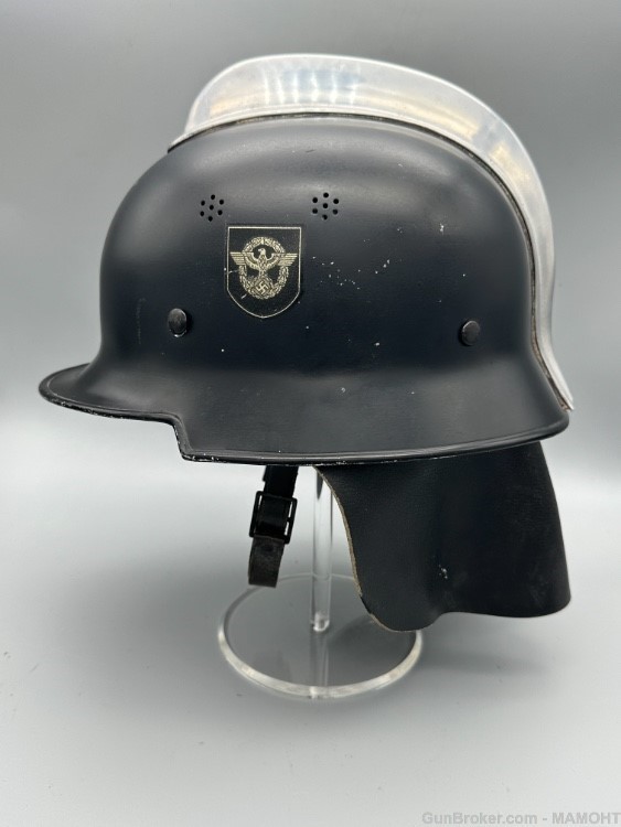 WW2 German Fire police Helmet DD uniform -img-4