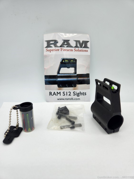 RAM SUPERIOR FIREARM SOLUTIONS / SAIGA 12 / RAISED FRONT SIGHT / RAM S12 -img-0