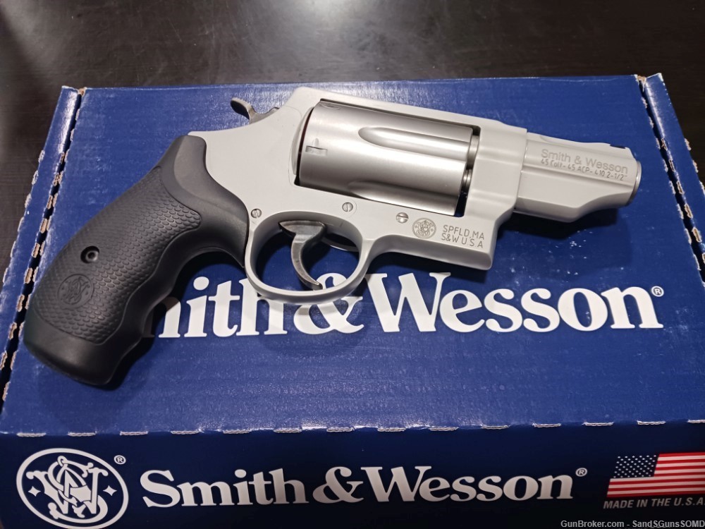 SMITH & WESSON GOVERNOR 45 COLT 410 45ACP 2.75" Revolver $75 REBATE-img-4
