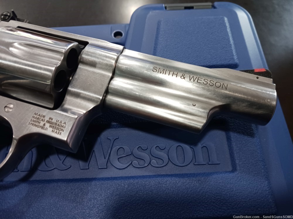 SMITH & WESSON 629 44 MAGNUM 4" Stainless Double Action Revolver -img-5