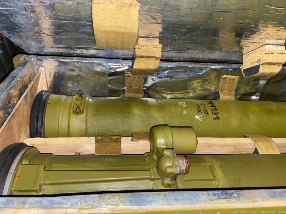 Cold War Soviet Union 9K115 Metis launcher tubes in original box-img-5
