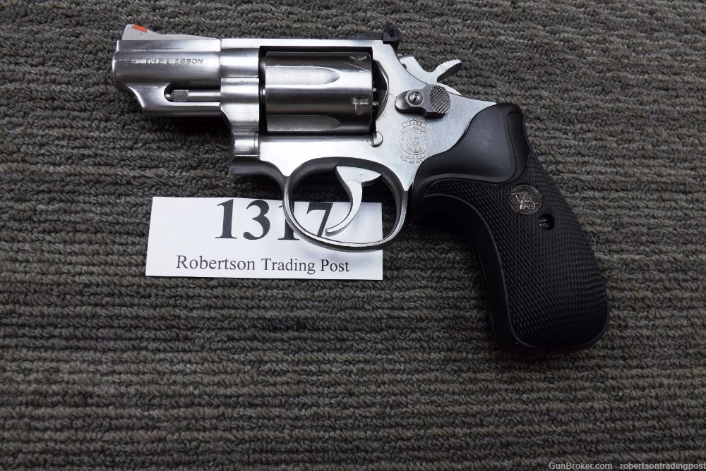 Smith & Wesson .357 Magnum model 66-3 1988 2 1/2” S&W Revolver Satin TH Exc-img-0