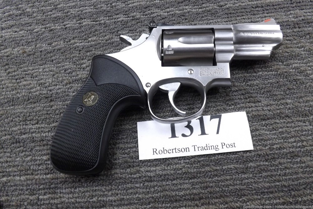 Smith & Wesson .357 Magnum model 66-3 1988 2 1/2” S&W Revolver Satin TH Exc-img-17