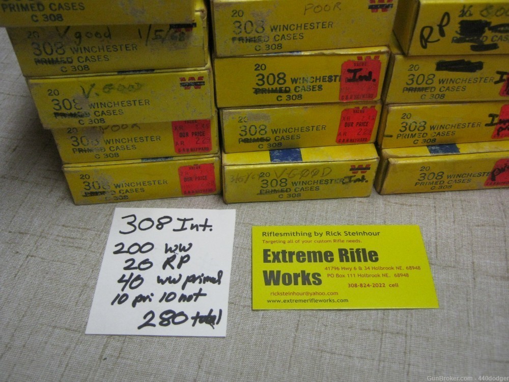 308 International brass 280 pieces used (reduced)-img-2