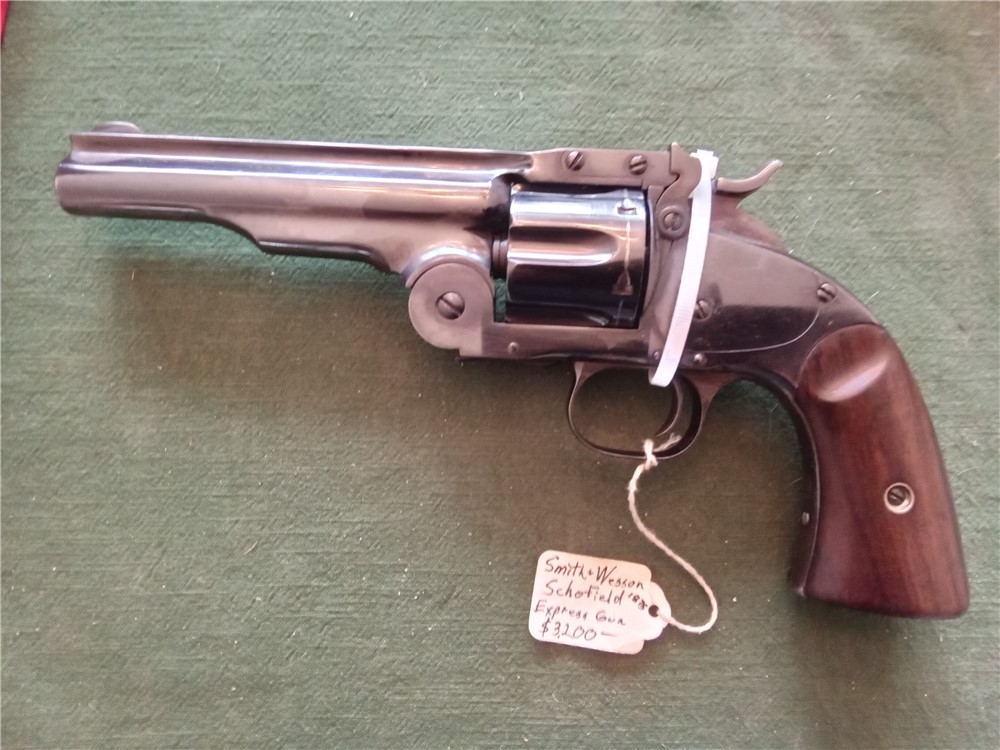 S&W Schofield 1875 Express Revolver-45 caliber-Uberti-Model 3-img-1