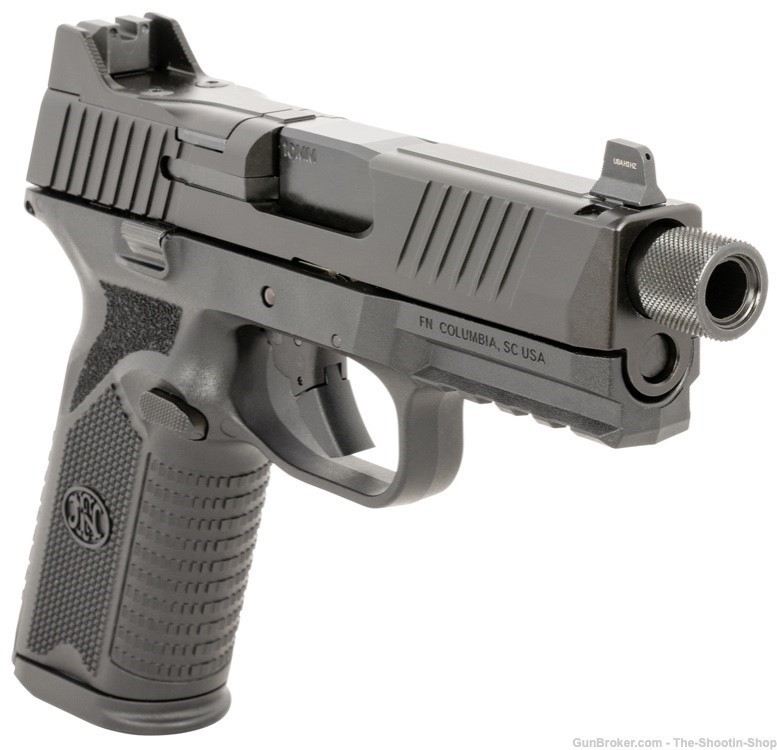 FN Model 510 Tactical Pistol 10MM Threaded 22RD OPTIC READY OR TB NS 510T-img-0