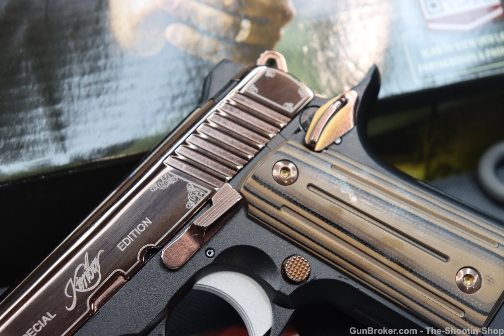 Kimber Model MICRO 380 Pistol ROSE GOLD 2-Tone 380ACP G10 Compact SAO Ambi-img-3