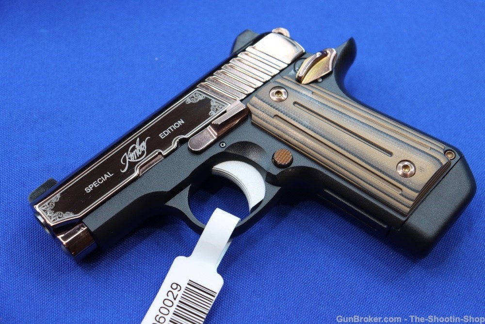 Kimber Model MICRO 380 Pistol ROSE GOLD 2-Tone 380ACP G10 Compact SAO Ambi-img-15