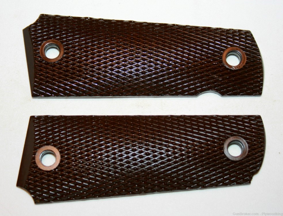 1911a1 late Coltwood grips - reinforced back-img-1