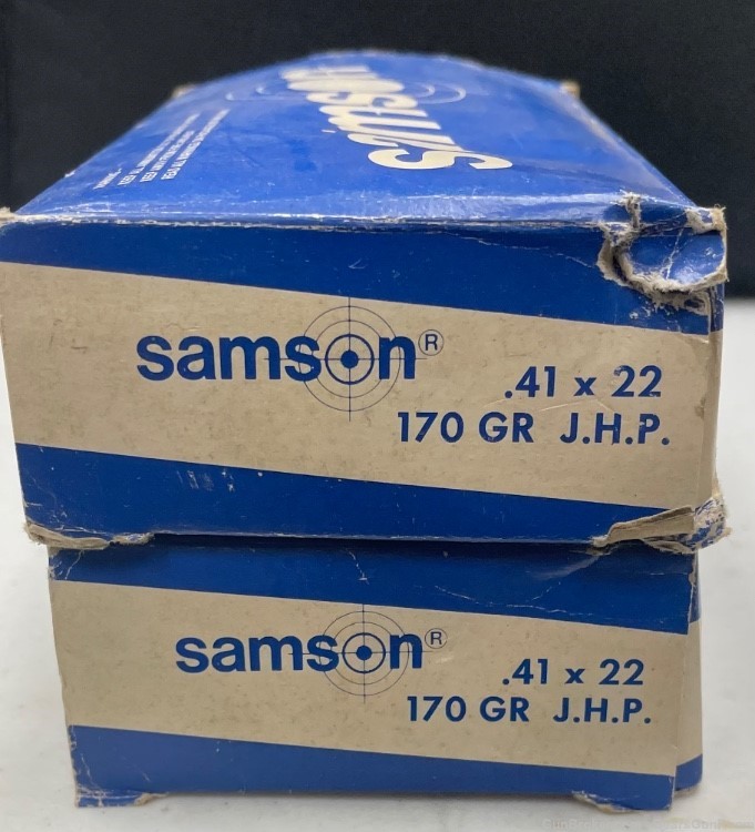 IMI SAMSON 41 Action Express 100 rounds 170 gr JHP -img-0