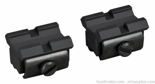 USA Made Dovetail to Weaver Adapter Mounts for Rossi .22 Gallery Gun-img-0