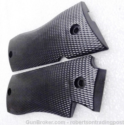 Correct Replacement Grips fit Star BM9 Pistols Black Polymer No Screws -img-4