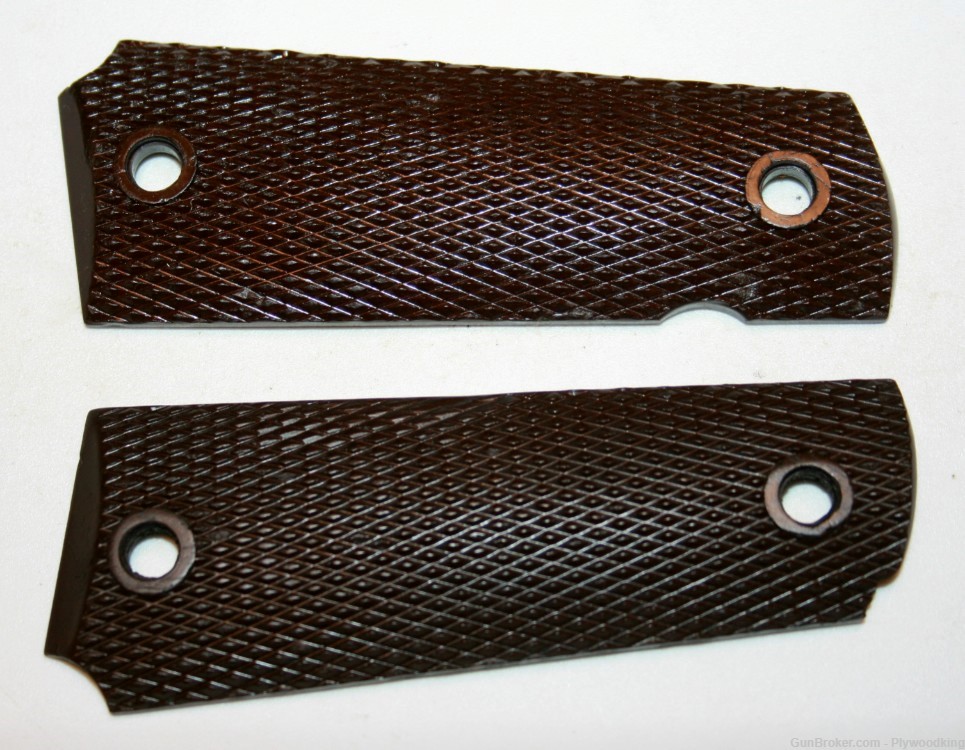 1911a1 late Coltwood grips - reinforced back-img-1