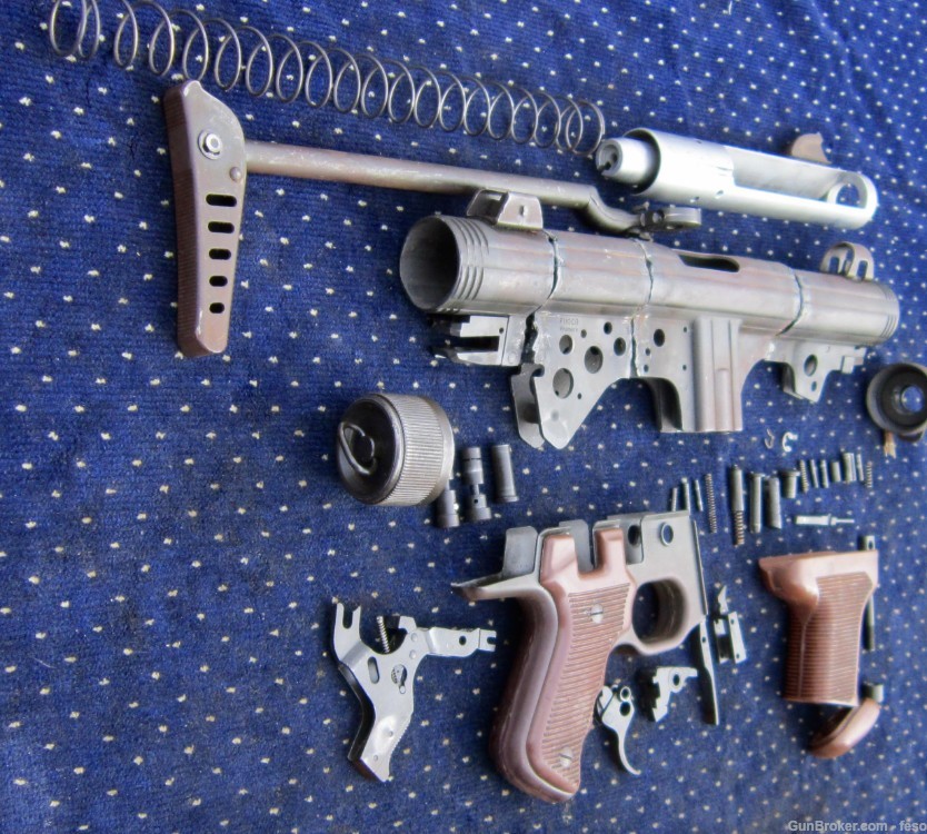 Beretta PM12 Iconic Italian smg parts kit w/Mag; very clean weldable ...