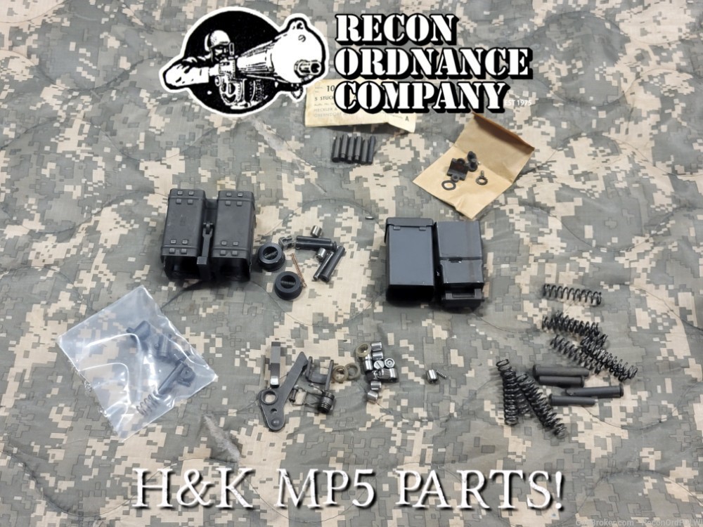 Lot of H&K German MP5 Parts! HK MP5 SP5-img-0
