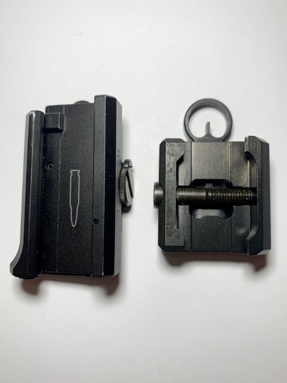 USED - Heckler & Koch HK HK416 MR223 Folding BUIS Iron Sight Set-img-1