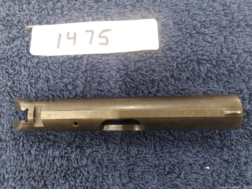 CZECH VZ24, VZ 28,  CZ24, CZ28 ?  ARMY  PROOFED  pistol slide P-1475 -img-2