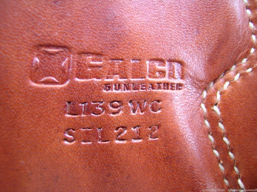 Galco #SIL212 Leather Thumbsnap Holster Colt 1911-img-4