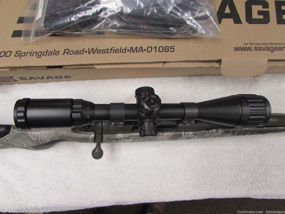 Savage 110 Timberline 300 WSM w/ 4-16x44mm scope & box w/ Accy's-img-18