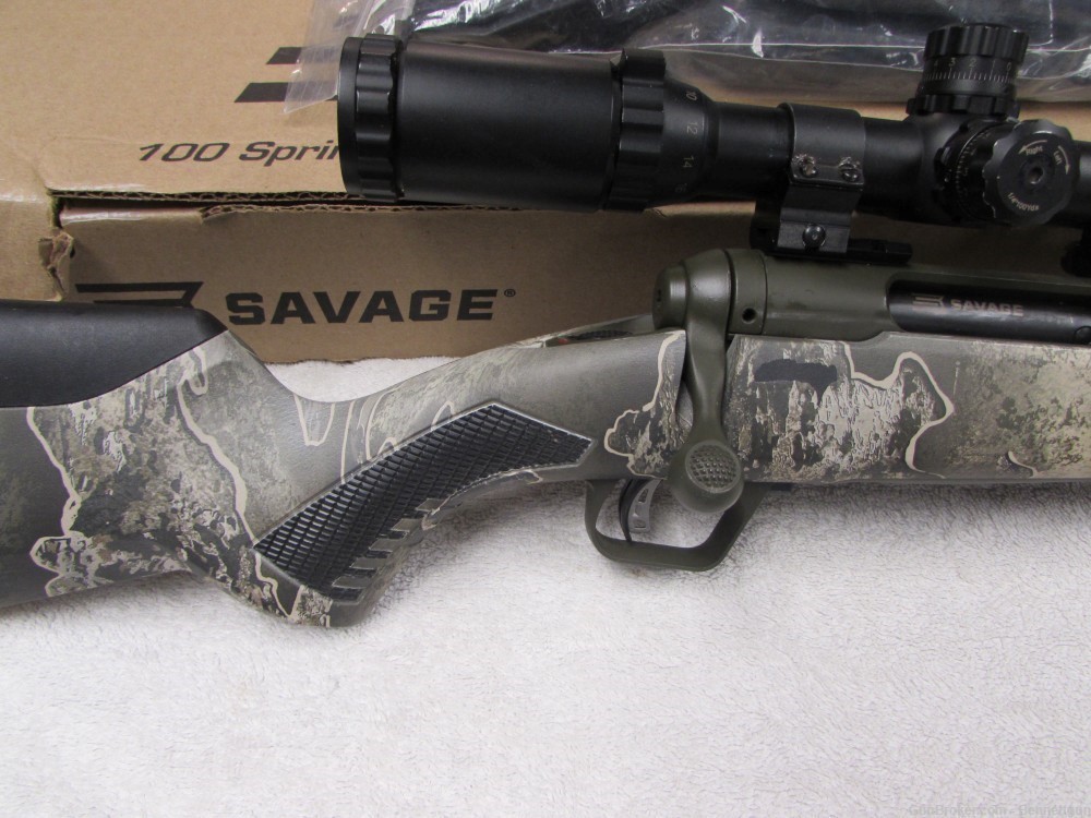 Savage 110 Timberline 300 WSM w/ 4-16x44mm scope & box w/ Accy's-img-13