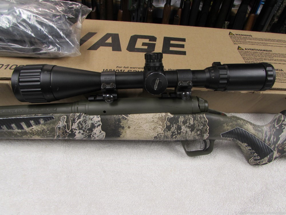Savage 110 Timberline 300 WSM w/ 4-16x44mm scope & box w/ Accy's-img-7