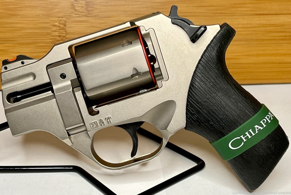 Chiappa Rhino 200DS 357Mag 2" Nickel Plated Aluminum Revolver-img-0