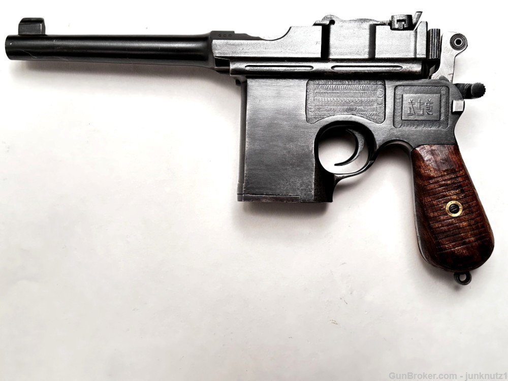 Mauser / Chinese Shansei Broomhandle C96 / 1896 in .45ACP Very Neat Gun!-img-0