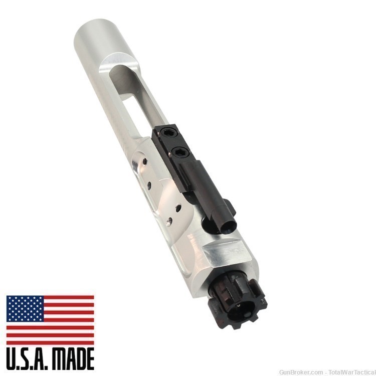 AR15 BCG Lightweight Competition Alum. Bolt Carrier Group - Clear Anodized-img-0