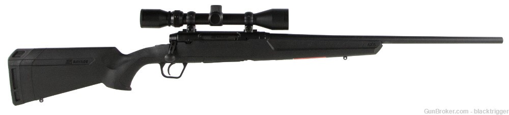 Savage Arms 57259 Axis XP 6.5 Creedmoor 4+1 22" Black Weaver 3-9x40mm Scope-img-1