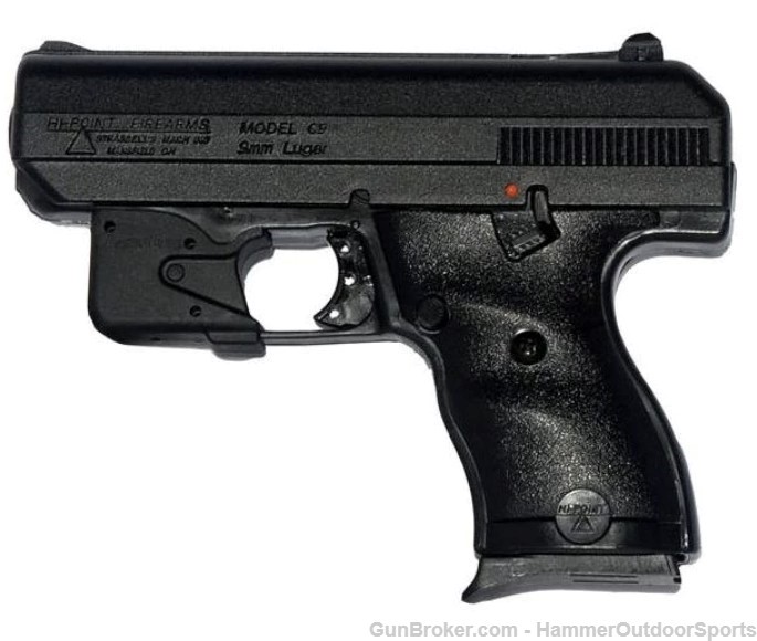 Hi-Point C9 9mm Pistol- Black | 3.5" Barrel | 8rd | LaserLyte Trigger Guard-img-2