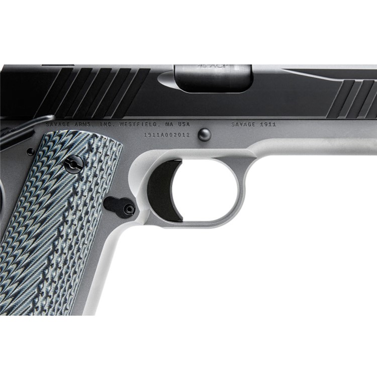 SAVAGE 1911 Government Style .45 Auto 5in 8rd Two-Tone Pistol (67201)-img-6