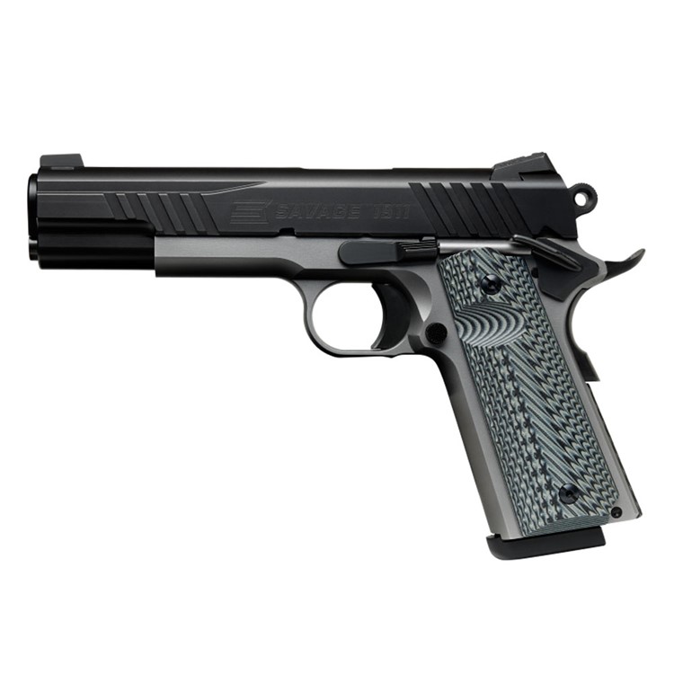 SAVAGE 1911 Government Style .45 Auto 5in 8rd Two-Tone Pistol (67201)-img-1