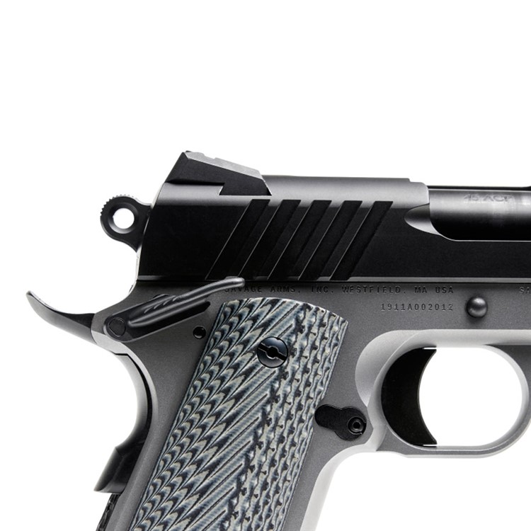 SAVAGE 1911 Government Style .45 Auto 5in 8rd Two-Tone Pistol (67201)-img-5